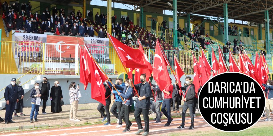 Darıca’da Cumhuriyet coşkusu