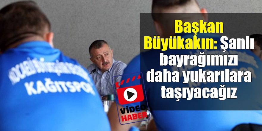 Başkan Büyükakın: Şanlı bayrağımızı  daha yukarılara taşıyacağız