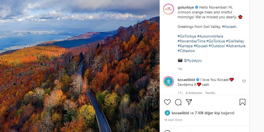 goturkiye’deki Sisli Vadi fotosuna beğeni yağmuru