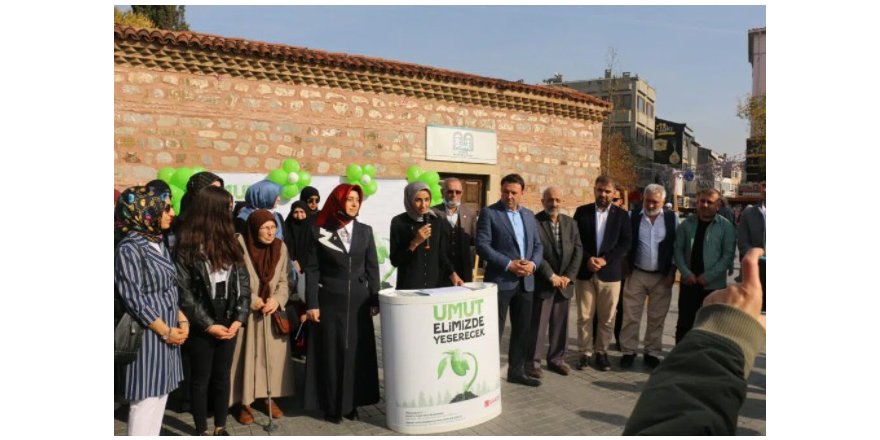 Saadetli kadınlardan ‘Umut Ormanı’ çalışması