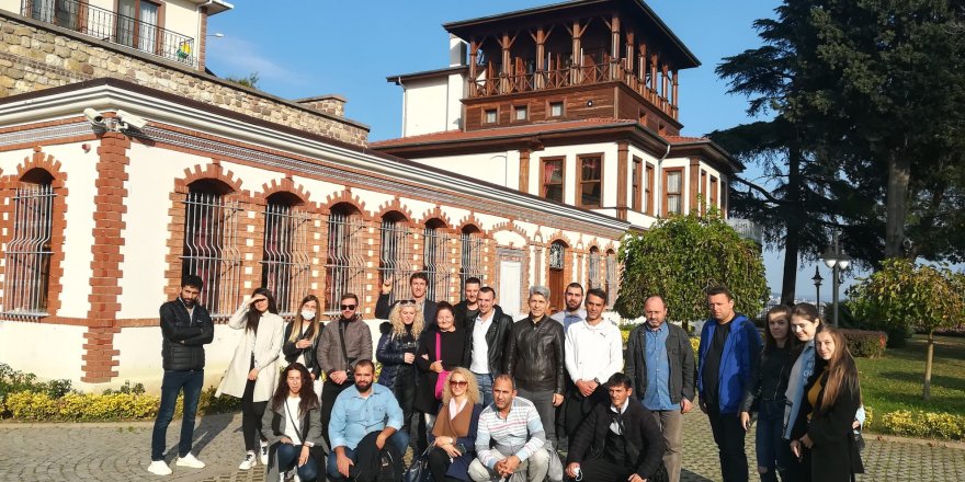 Bulgaristan’dan gelen ekip Kocaeli’yi gezdi