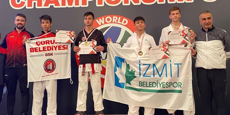 Karate Takımı  dünya şampiyonu oldu