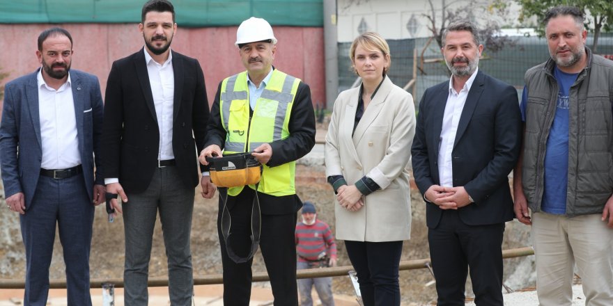 Başkan Büyükgöz Yeni Paten Parkının Temelini Attı