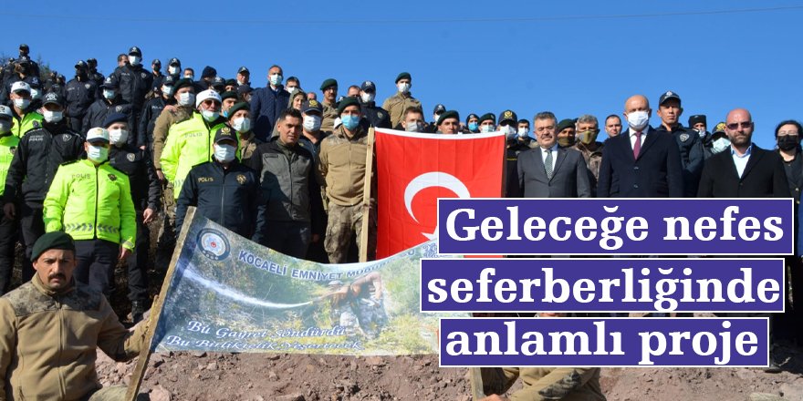 Geleceğe nefes seferberliğinde anlamlı proje