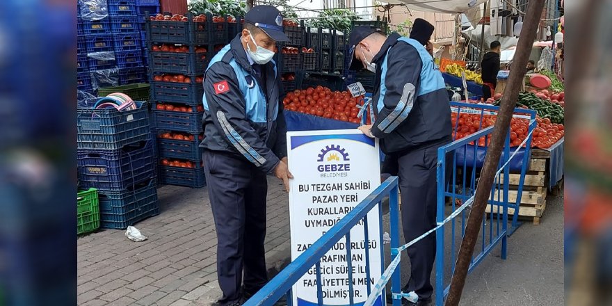 Zabıtadan pazar denetimleri