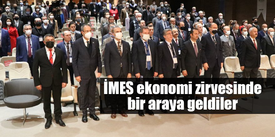 İMES ekonomi zirvesinde bir araya geldiler