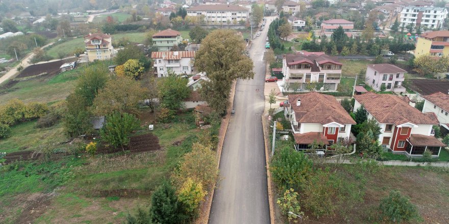 Cevizlik Caddesi asfaltlandı