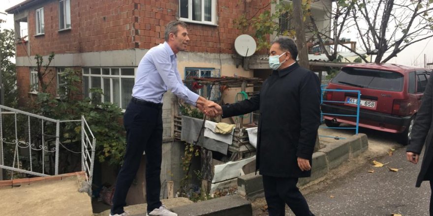 Kaymakam Güler taziye ziyaretinde bulundu