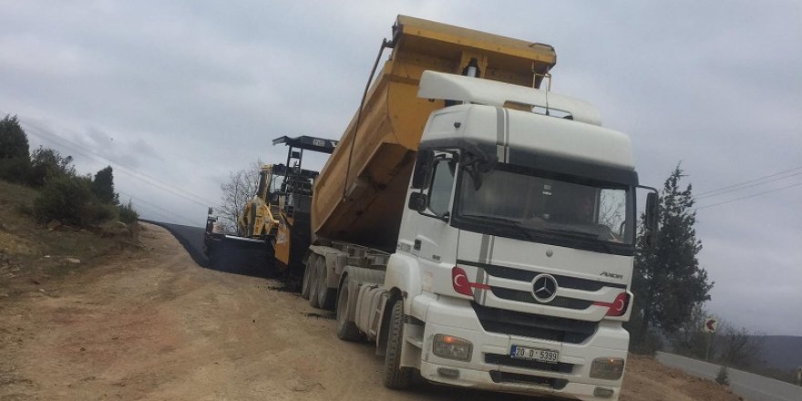 Tepecik Köyü’nde yol konforu arttırıldı