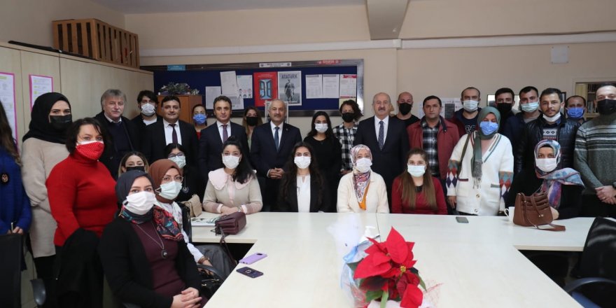 Başkan Büyükgöz’den öğretmenlerine sürpriz ziyaretler