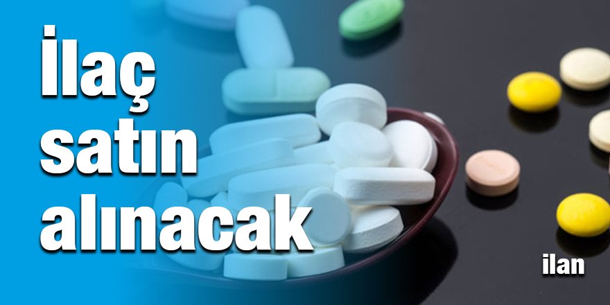 İlaç satın alınacak