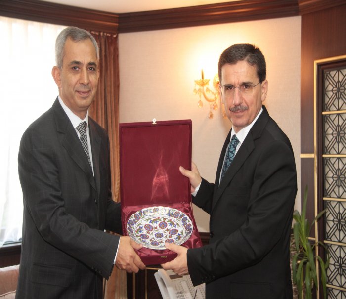 Tuğgeneral Şimşek’ten valiye veda ziyareti