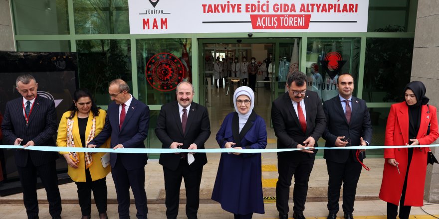 Emine Erdoğan, TÜBİTAK MAM’ı ziyaret etti