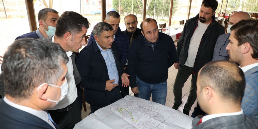 Başkan Şayir, yatırımları masaya yatırdı