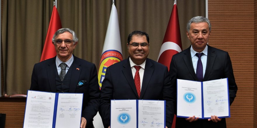 GTÜ Manas Üniversitesi ile protokol imzaladı