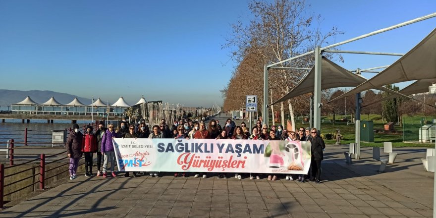 Sağlıklı yaşam yürüyüşleri devam ediyor