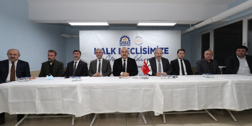 Başkan Büyükgöz mahalle sakinlerini dinledi