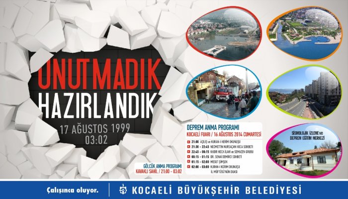 Unutmadık, hazırlandık