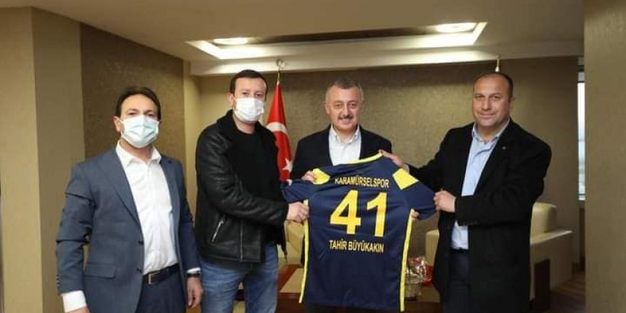 Karamürselspor’dan Büyükakın’a ziyaret