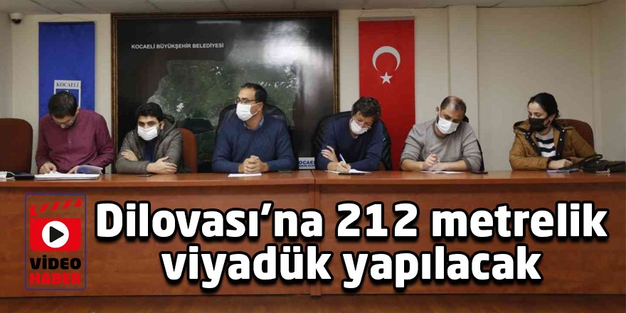 Dilovası’na 212 metrelik viyadük yapılacak