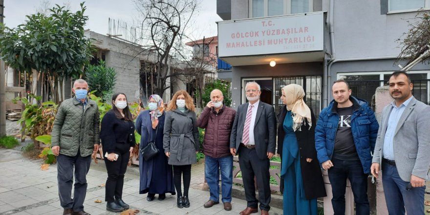 Serap Çakır esnaf ziyaretinde bulundu