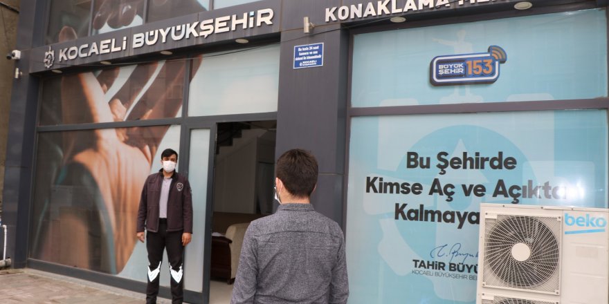 Öğrenciler konaklama merkezinde misafir ediliyor