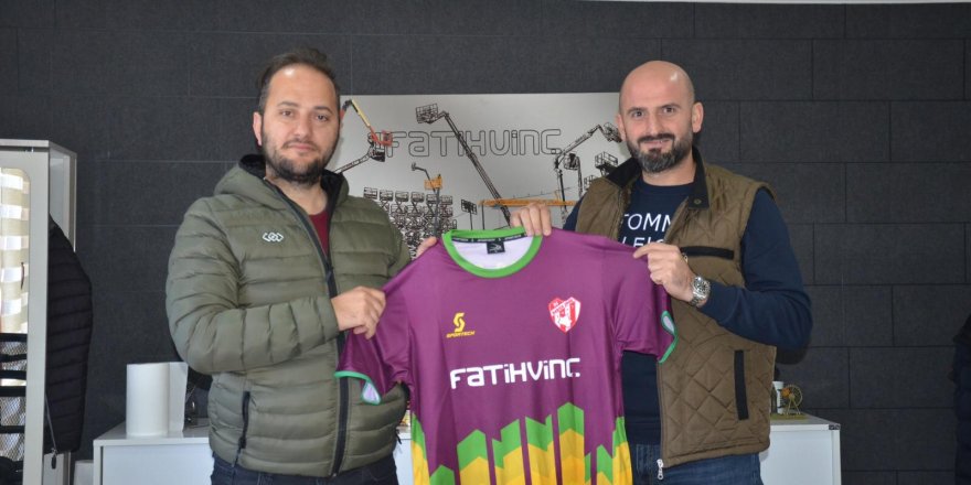 FATİH VİNÇ, DARICASPOR FORMA SPONSORU OLDU
