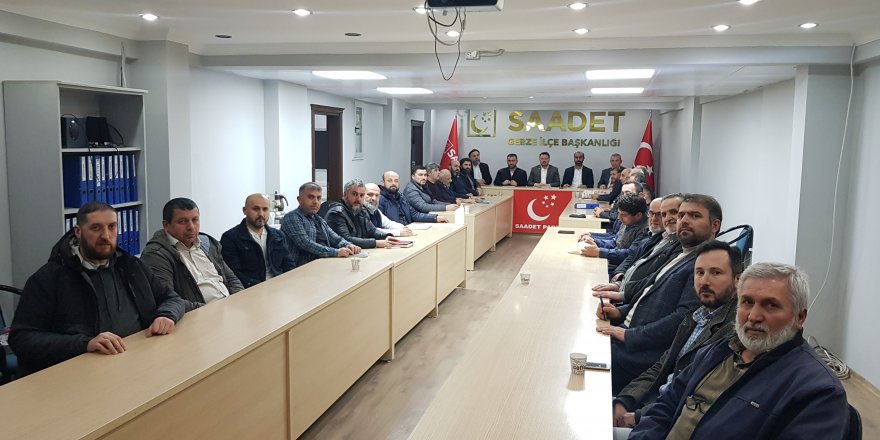 SP Gebze’de gündem ekonomi