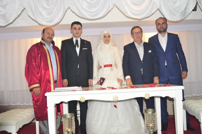 Ülkücüler bu düğünde buluştu