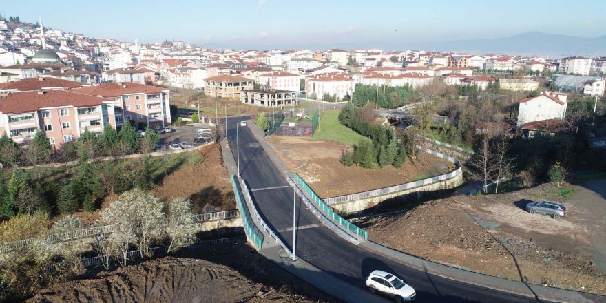 Yeni hastane yolu tamamlanıyor