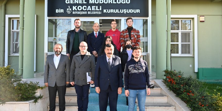 İZAYDAŞ üniversite öğrencilerini ağırladı