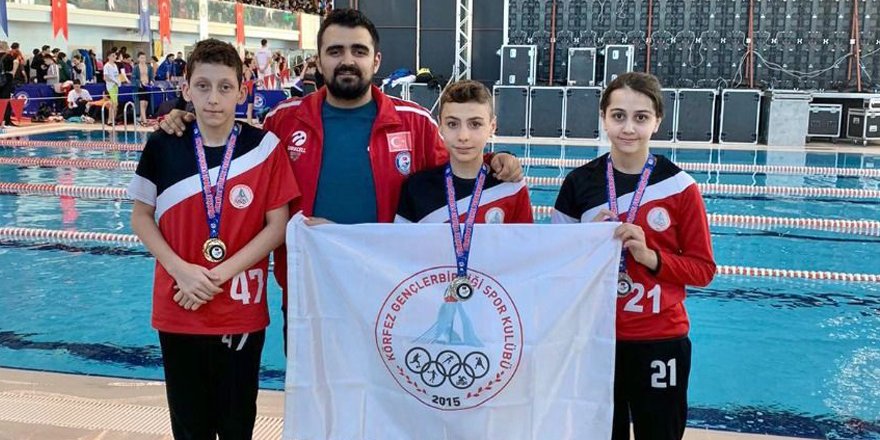 Körfez’den 3 madalya daha geldi