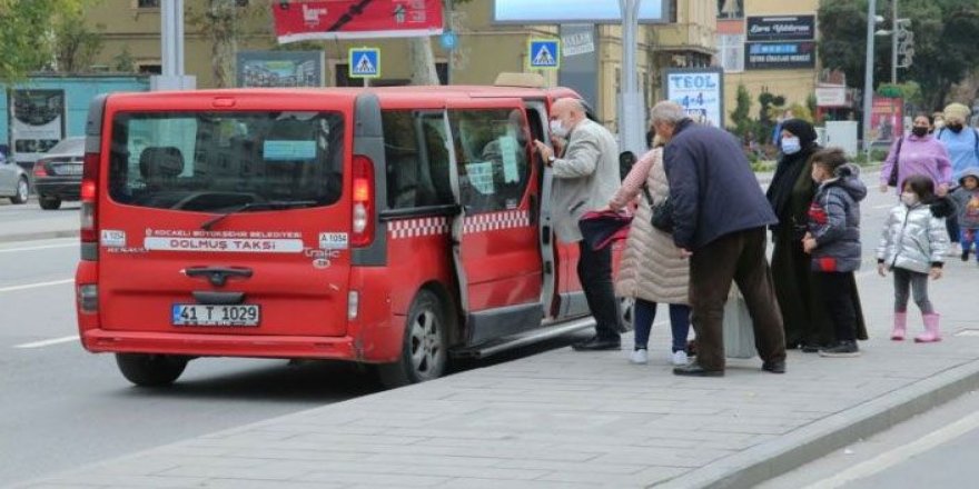 Dolmuş taksiler taksiye dönüştü!