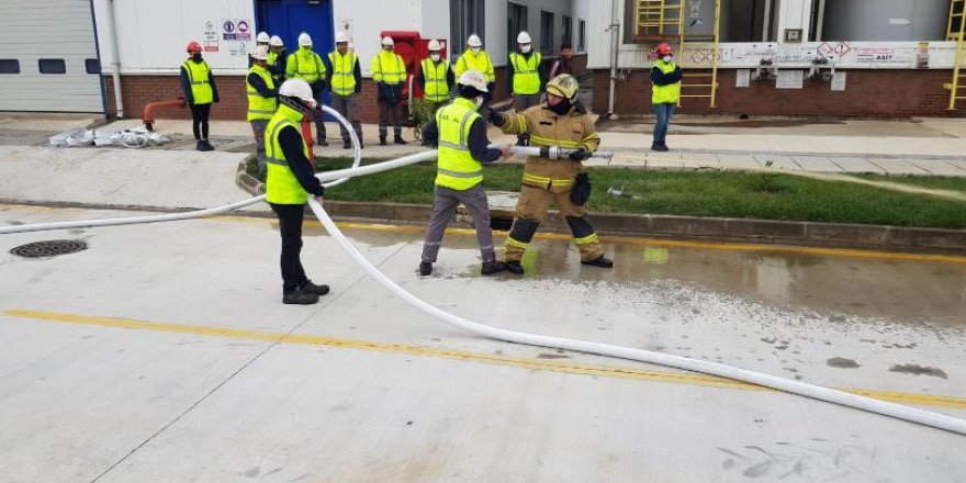 Büyükşehir İtfaiyesinden Çanakkale’de eğitim