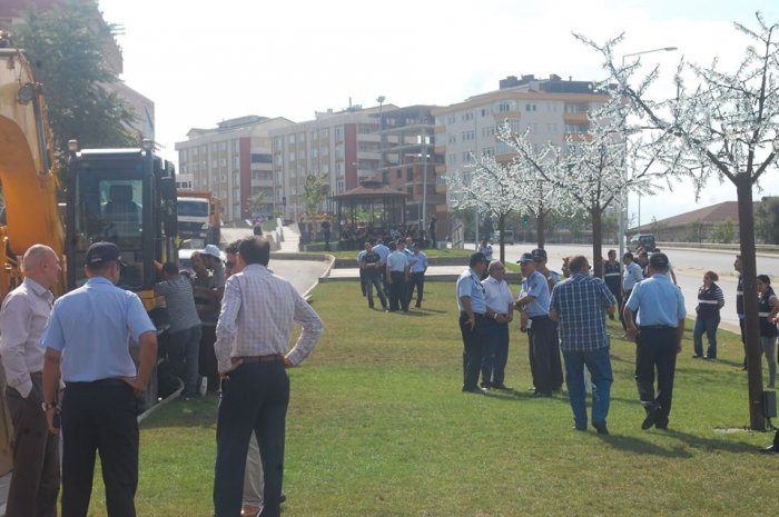 Çalışmalar 150 metrelik alanı kapsıyor