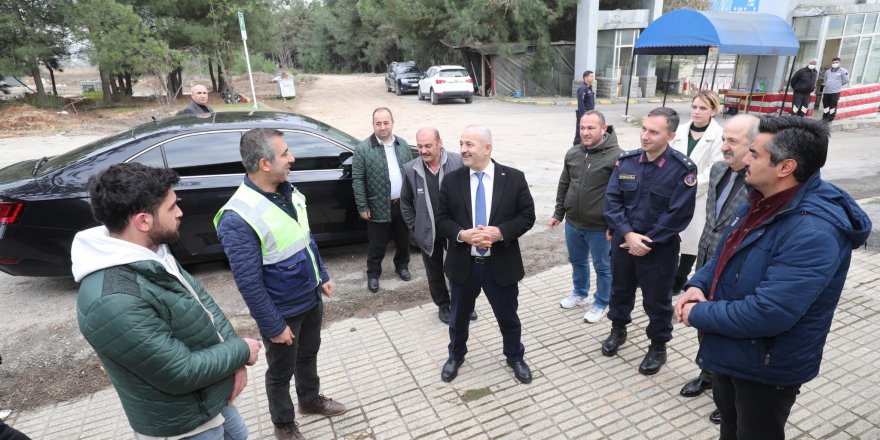 Başkan Büyükgöz’den inceleme turu