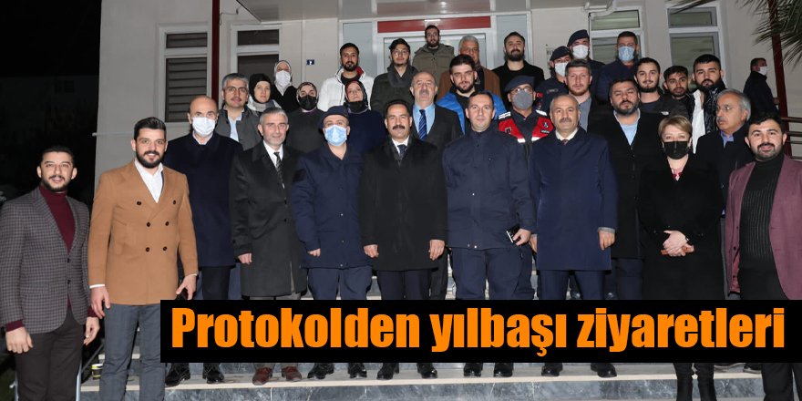 Protokolden yılbaşı ziyaretleri