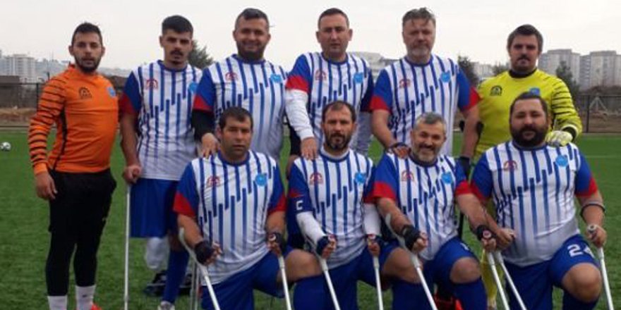 Ampute takımının hedefi şampiyonluk