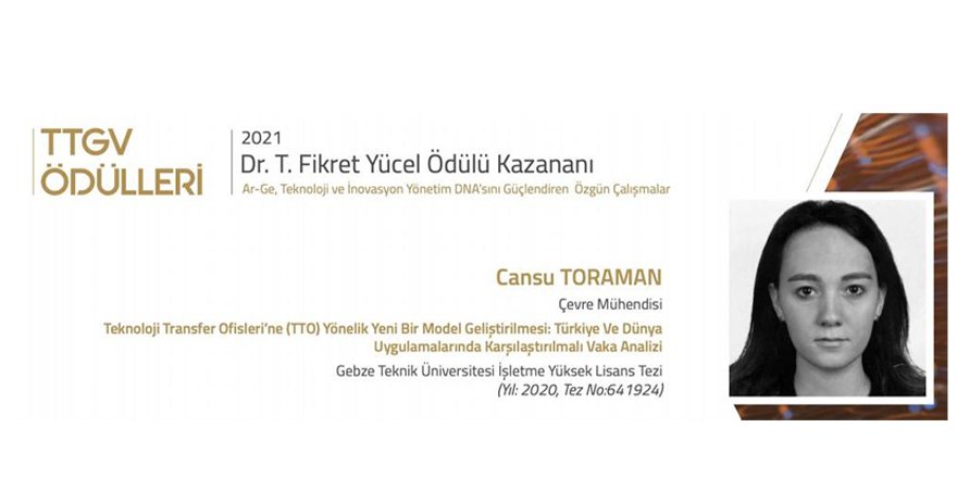 GTÜ’lü öğrenciye ödül