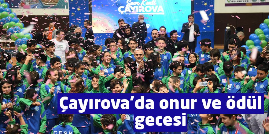Çayırova’da onur ve ödül gecesi
