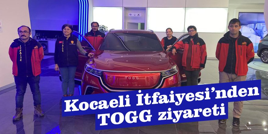 Kocaeli İtfaiyesi’nden TOGG ziyareti