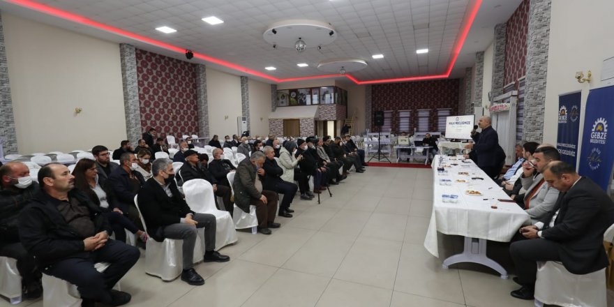 Başkan Büyükgöz kırsaldaki halk meclislerini tamamladı