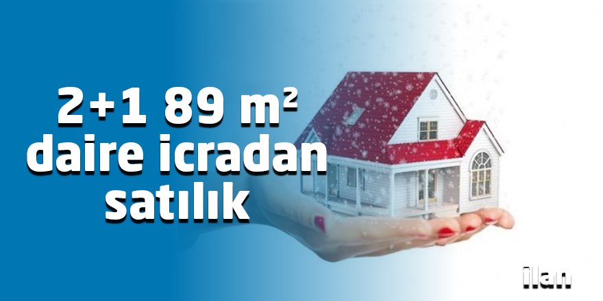 2+1 89 m² daire icradan satılık