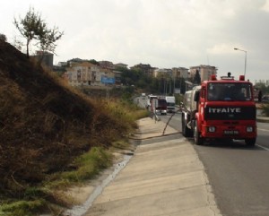 Yangın paniğe neden oldu