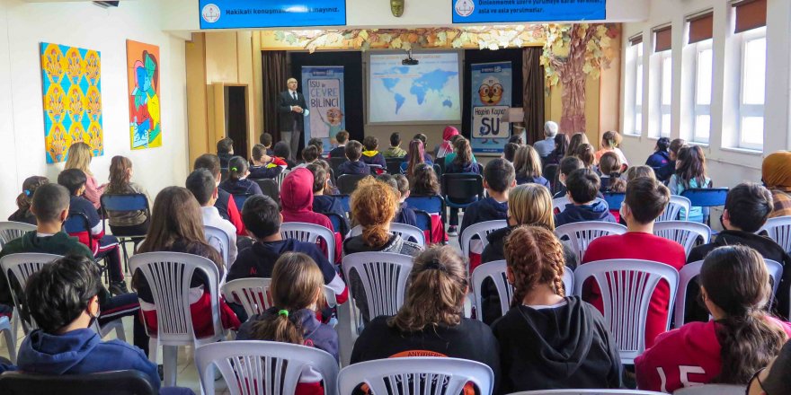 İSU’nun su ve çevre bilinci eğitimleri sürüyor