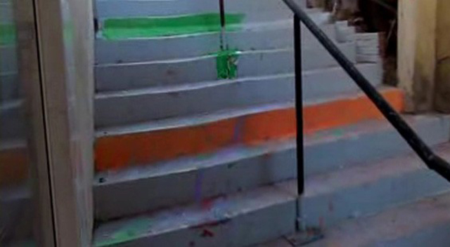Merdiven boyamaya 30'ar TL para cezası