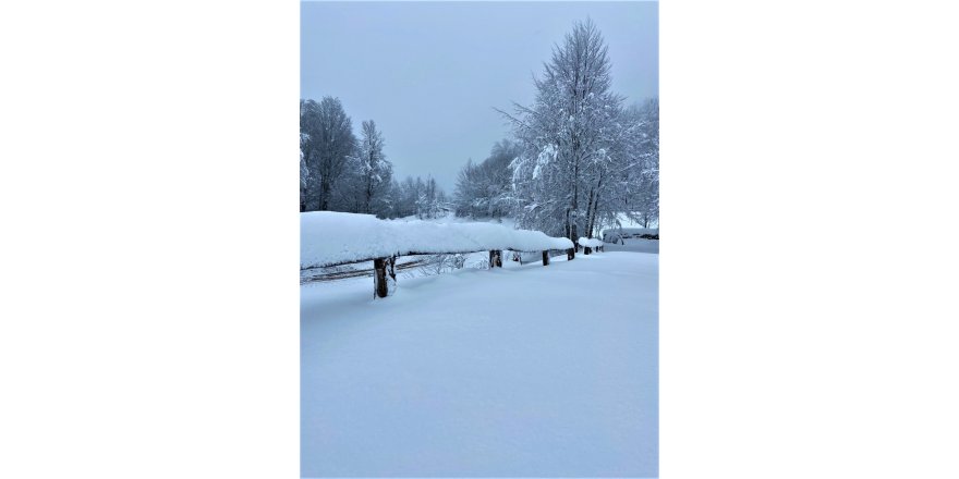 Samanlı Dağları’nda eşsiz tablo
