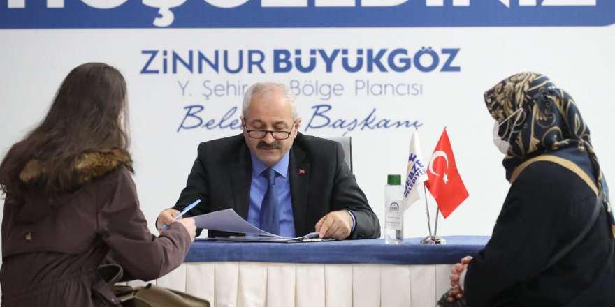 Başkan Büyükgöz halk buluşmasında ağırlıyor