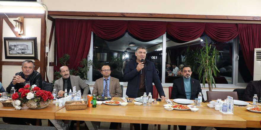 Başkan Şayir, hastane personelini ağırladı