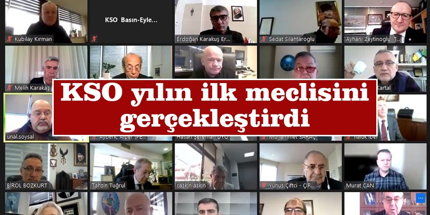 KSO yılın ilk meclisini gerçekleştirdi